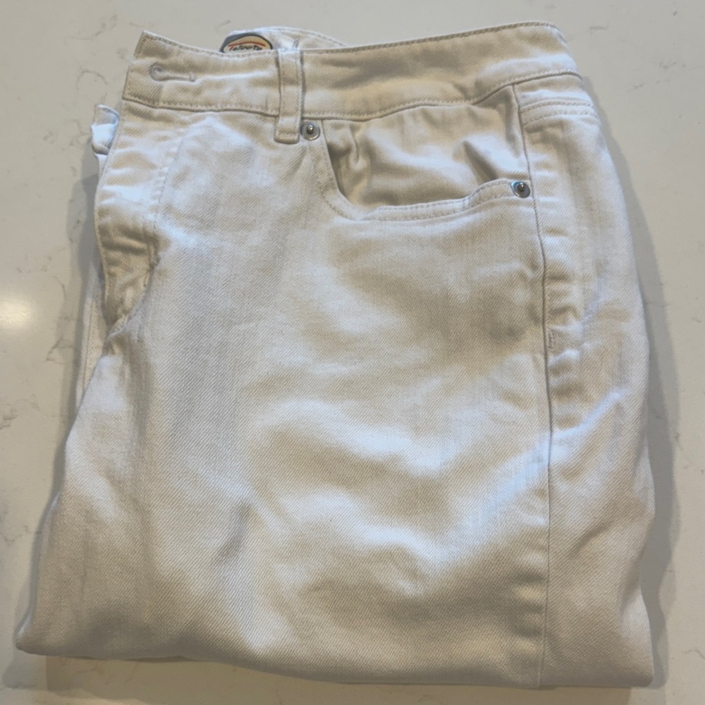 Talbots White Jeans